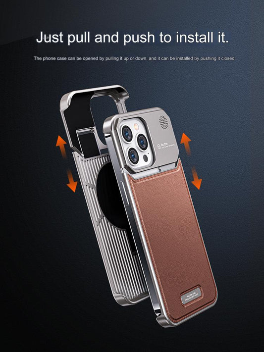 Ultra-Thin Aluminum Alloy Case for iPhone 15