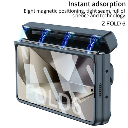 Full Protection Case with Pen Holder & Hinge Protection For Samsung Galaxy Z Fold 6