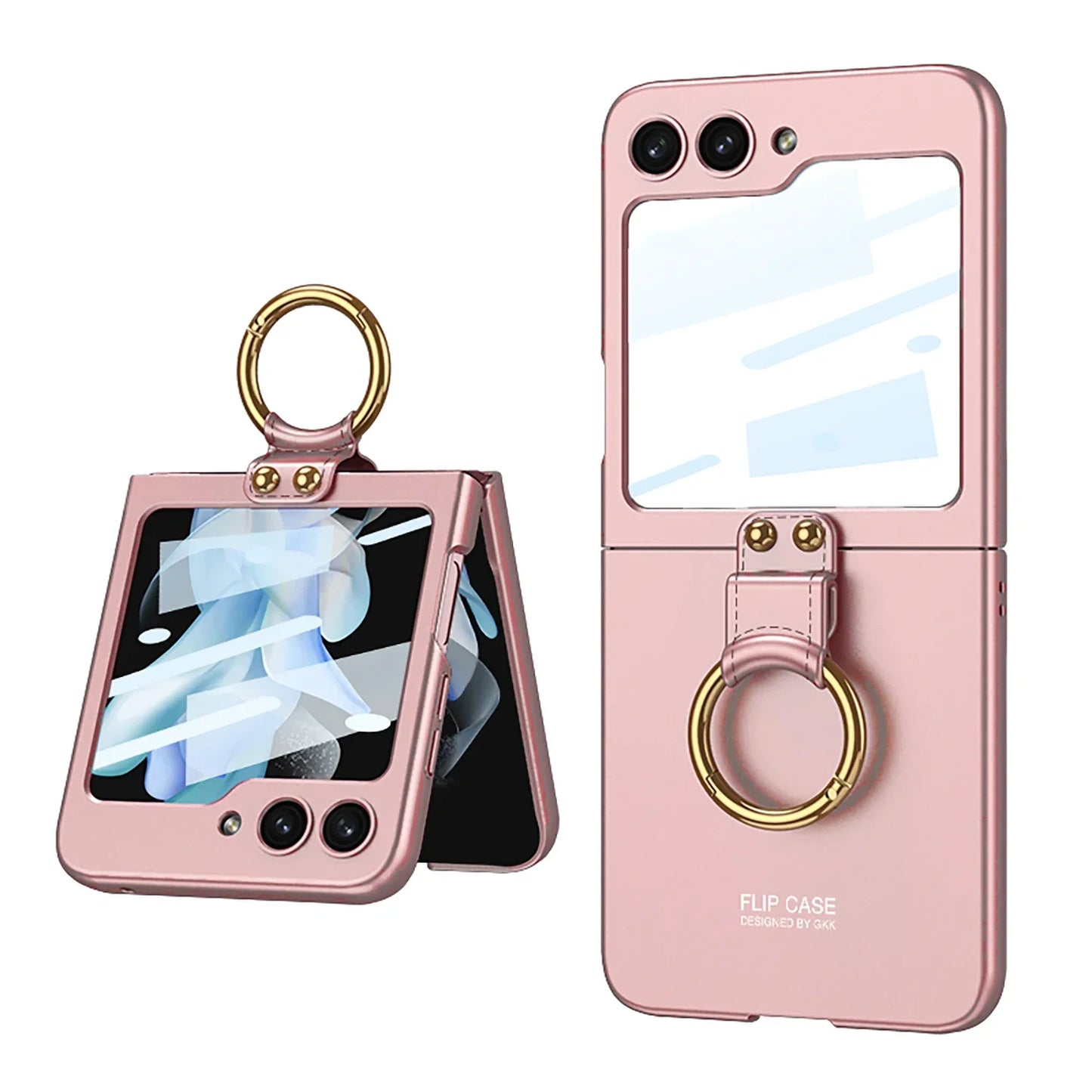 Ultra Thin Case with Ring Holder for Samsung Galaxy Z Flip 6