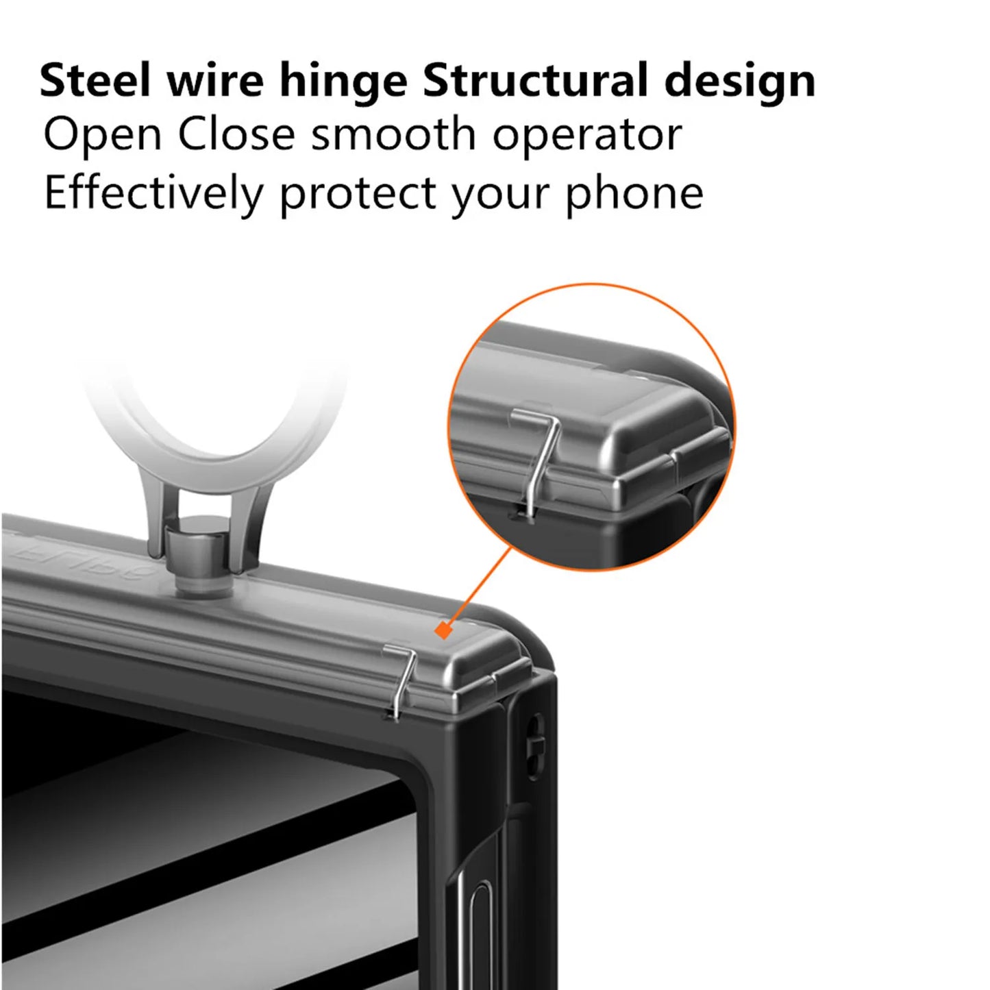 Shockproof Case with Stand For Samsung Galaxy Z Flip 6