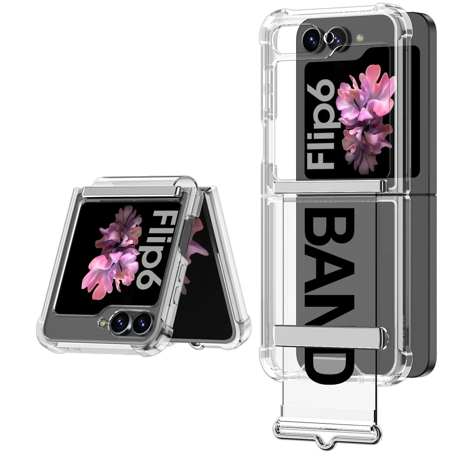 Transparent Shockproof Case for Samsung Galaxy Z Flip 6