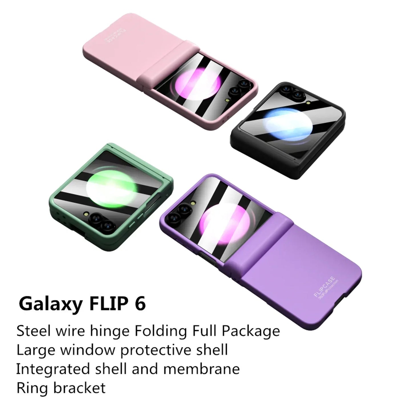 Shockproof Case with Hinge Protection for Samsung Galaxy Z Flip 6