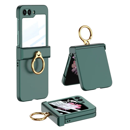 Ultra Thin Hard Case with Ring Holder for Samsung Galaxy Z Flip 6