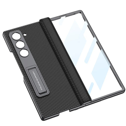 Leather Case with Stand & Magnetic Hinge For Samsung Galaxy Z Fold 6