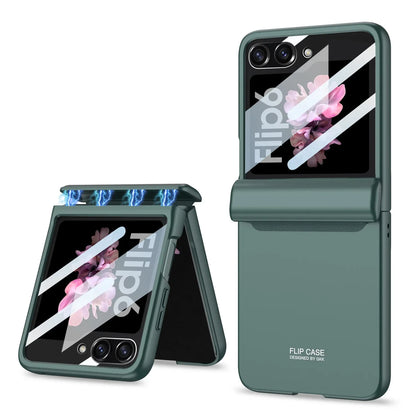 Shockproof Case with Magnetic Hinge Protection for Samsung Galaxy Z Flip 6