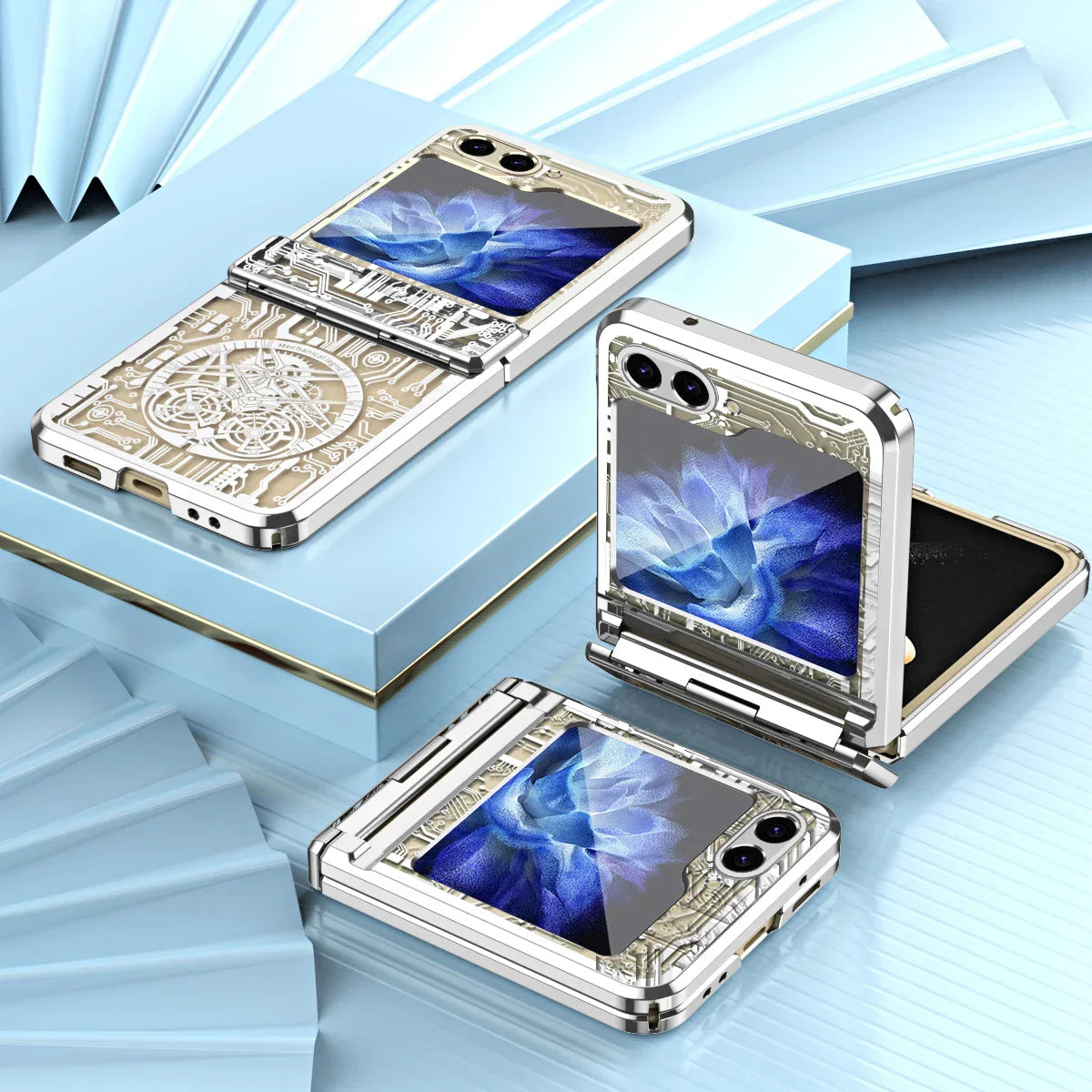 Transparent Shockproof Case For Samsung Galaxy Z Flip Series