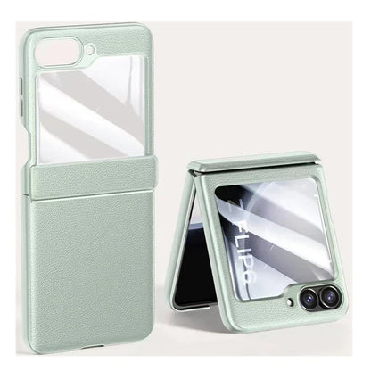 Shockproof Leather Case For Samsung Galaxy Z Flip 6