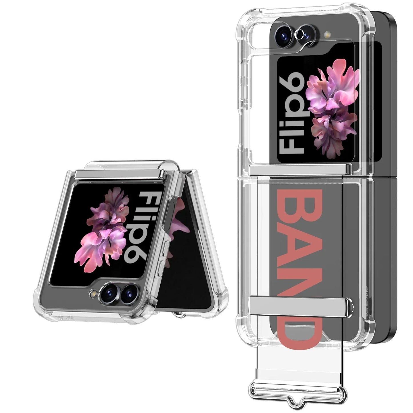 Transparent Shockproof Case for Samsung Galaxy Z Flip 6