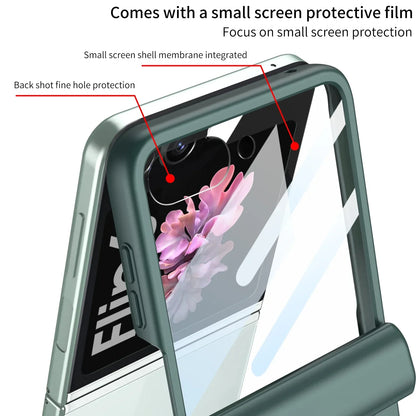 Shockproof Case with Magnetic Hinge Protection for Samsung Galaxy Z Flip 6