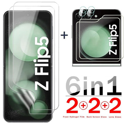 6in1 Screen Protector For Samsung Galaxy Z Flip 5