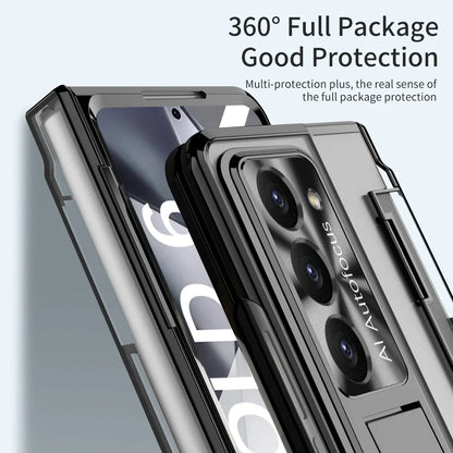 Transparent Case with Bracket For Samsung Galaxy Z Fold Series