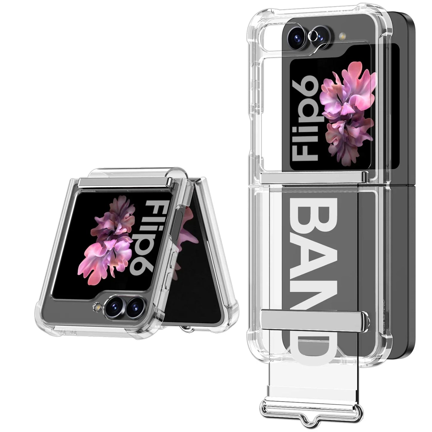 Transparent Shockproof Case for Samsung Galaxy Z Flip 6