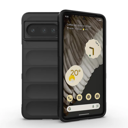Shockproof Silicone Case with Lens Protection For Google Pixel 8 Series
