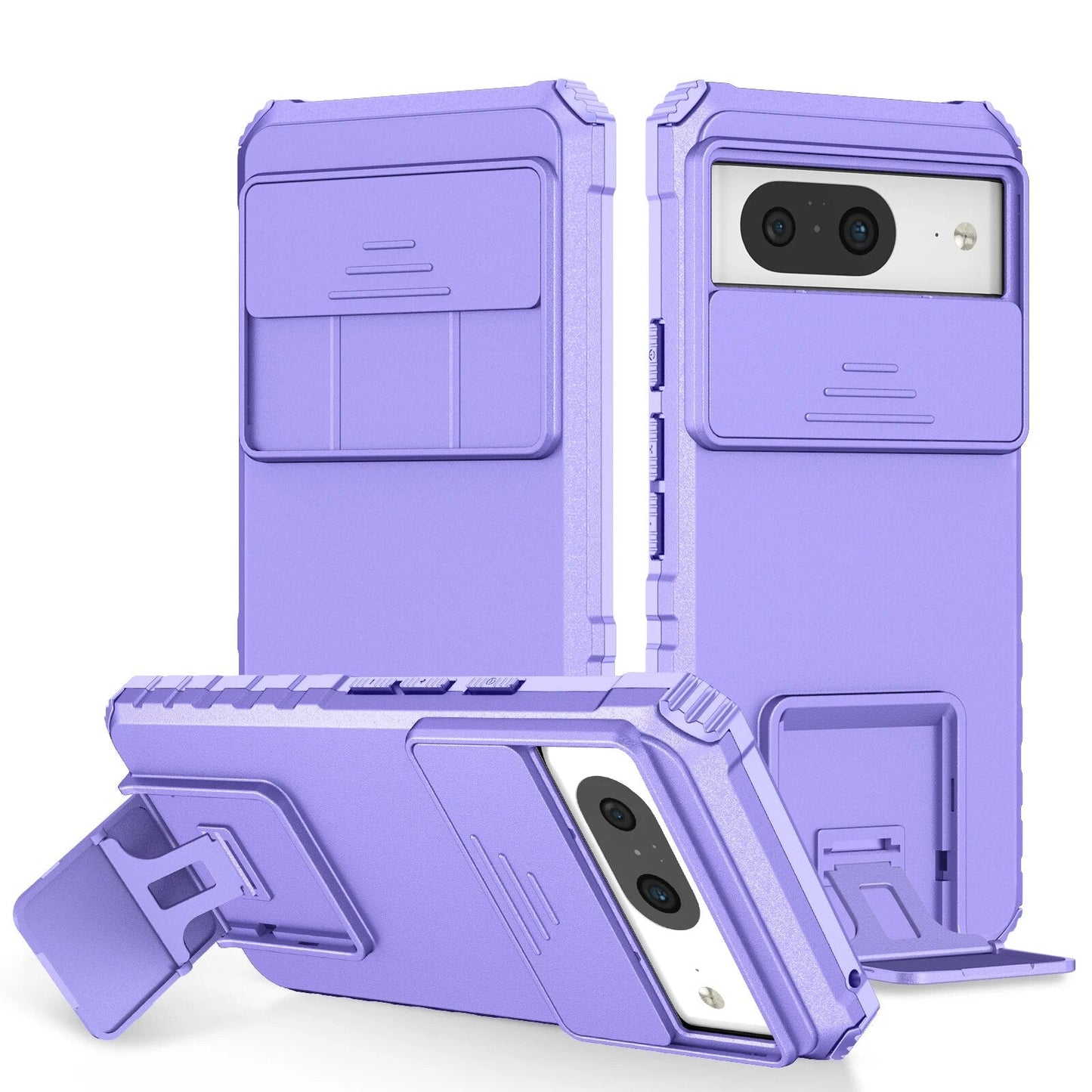 Shockproof Case with Stand Bracket For Google Pixel 8 Series