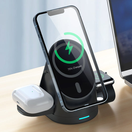3 in 1 Wireless Chargers Stand For iPhone