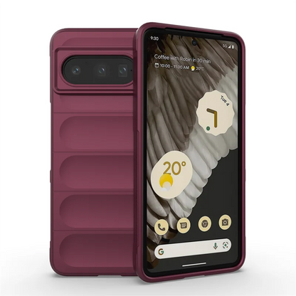Shockproof Silicone Case with Lens Protection For Google Pixel 8 Series